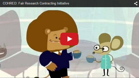 COHRED: Fair Research Contracting Initiative - Kofi the mouse